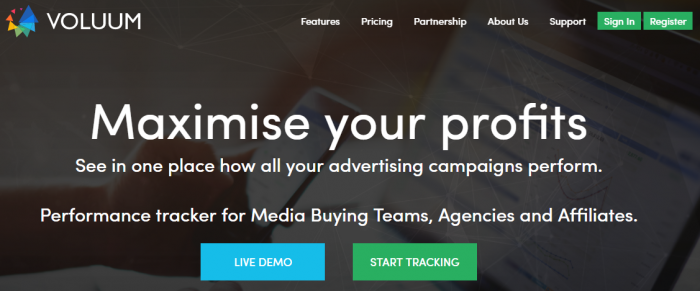 Voluum Review - Performance marketing tracker