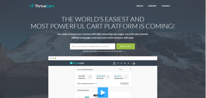 ThriveCart Review - cart platform for marketers