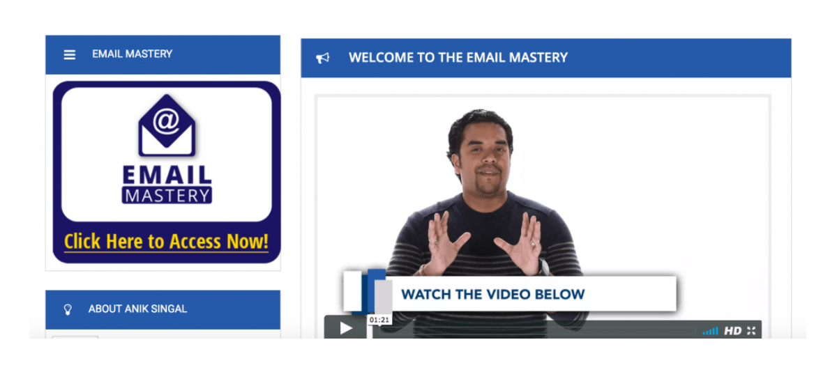 Email mastery Anik Singal