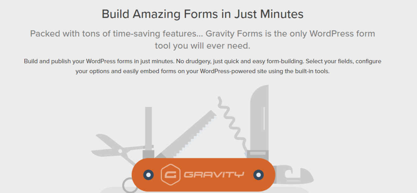 Gravity Forms Review- WordPress Forms Plugin Form Builder