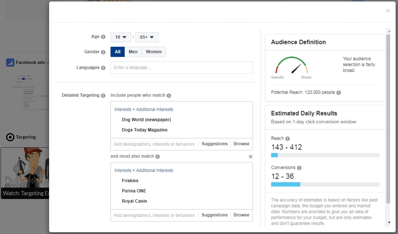 ecomhunt-review-winning-product-example-facebook-targeting-example