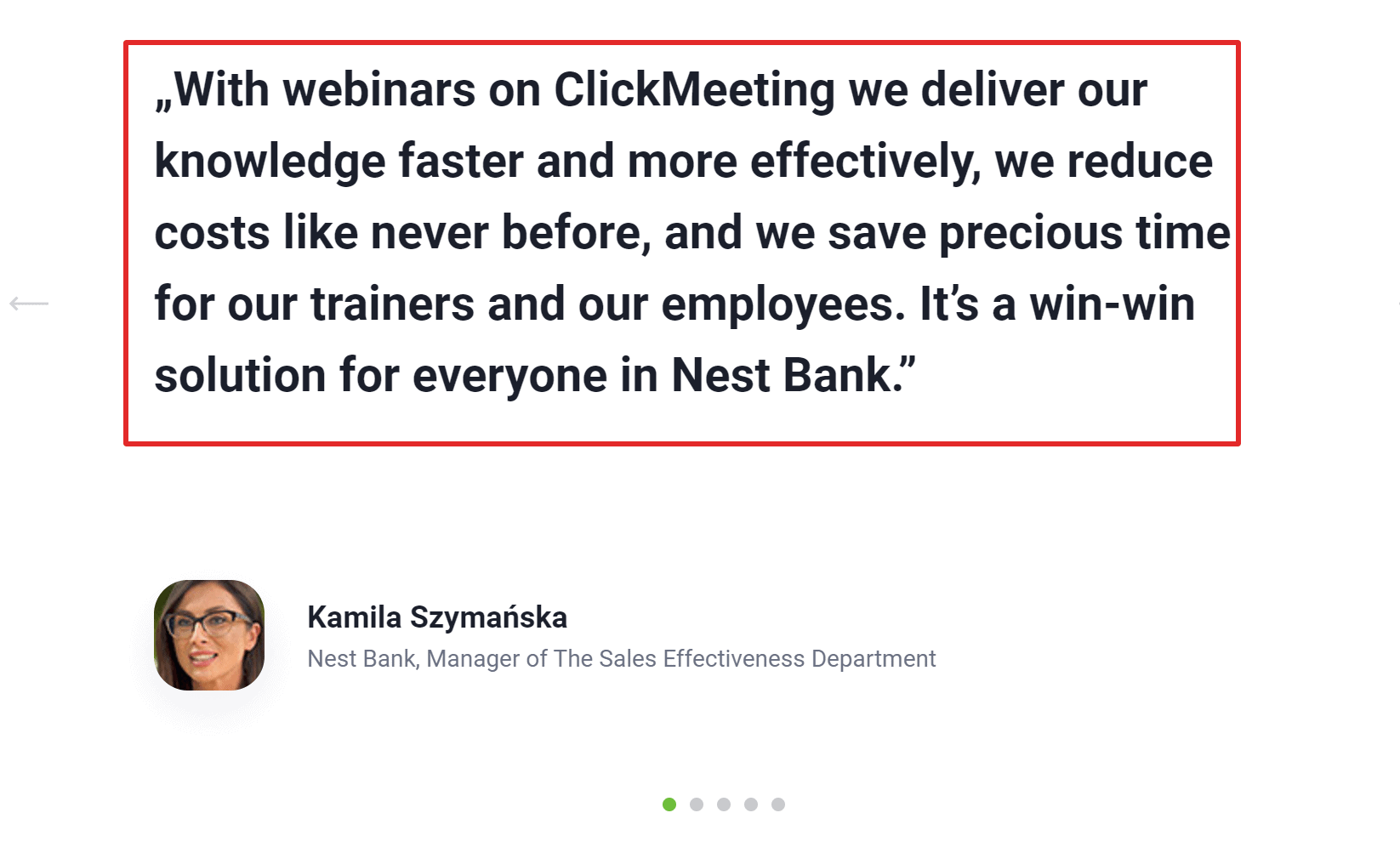 Clickmeeting testimonials online reviews