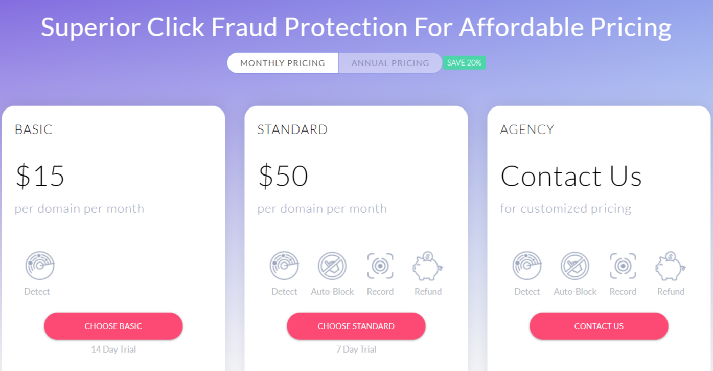 Clickcease google ads bot protection company
