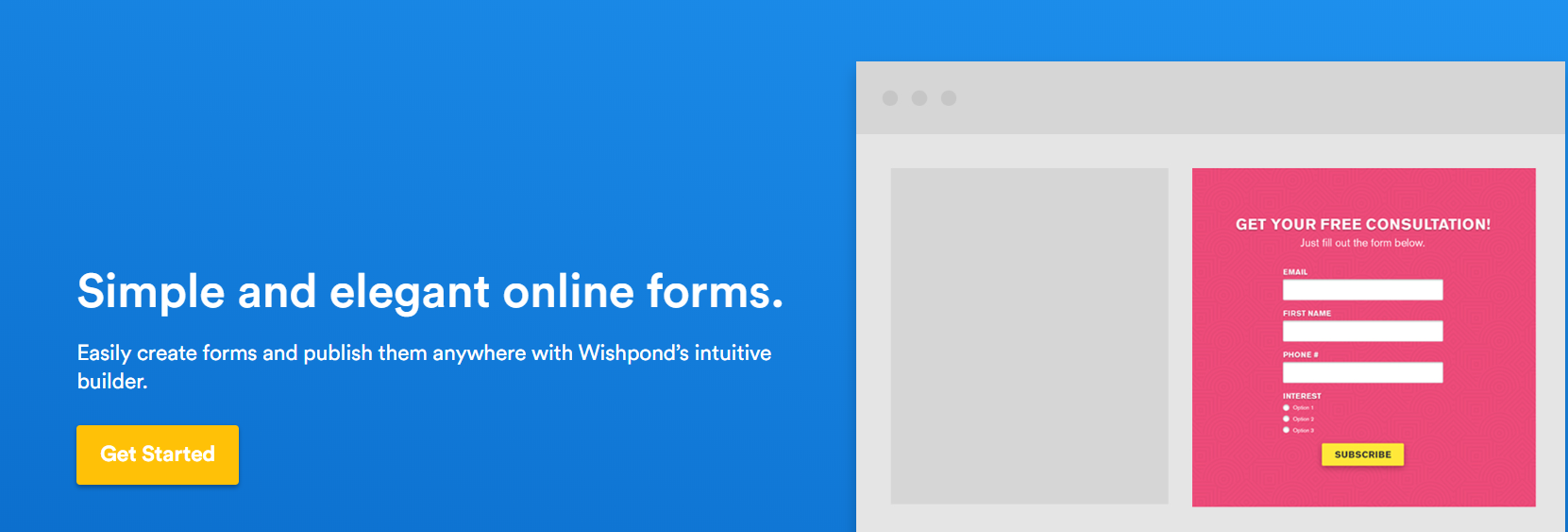 Wishpond - Easy Online Form Builder 