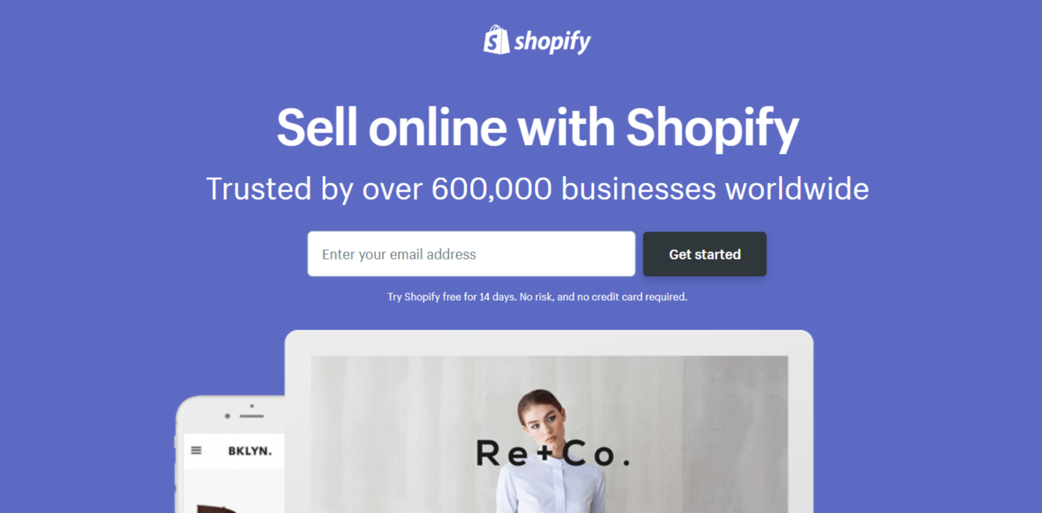 Shopify-   Start Dropshipping With AliExpress Easily