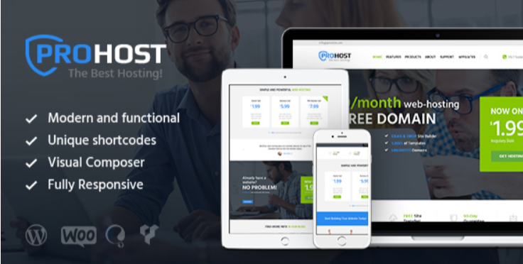 Pro Host- Best Job WordPress Themes