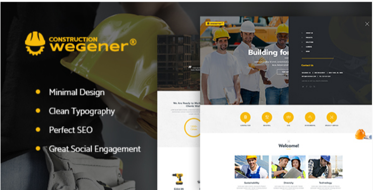 Wegener - Best Job WordPress Themes