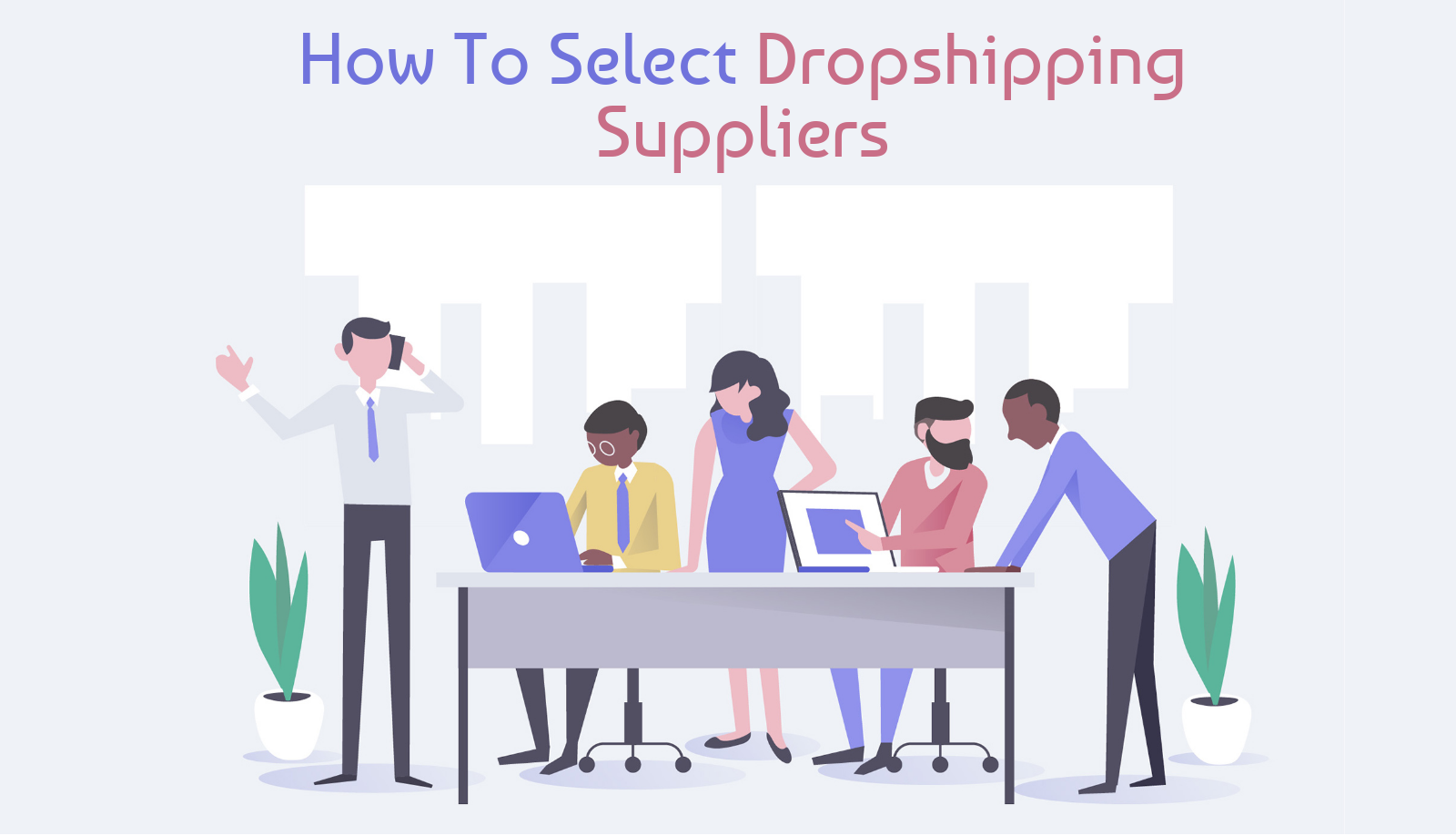 How To Select Dropshipping Suppliers Banner