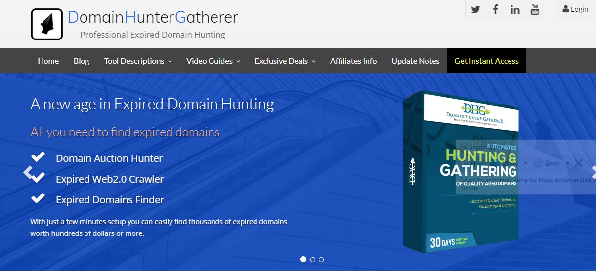 Best Domain Hunter Gatherer sales