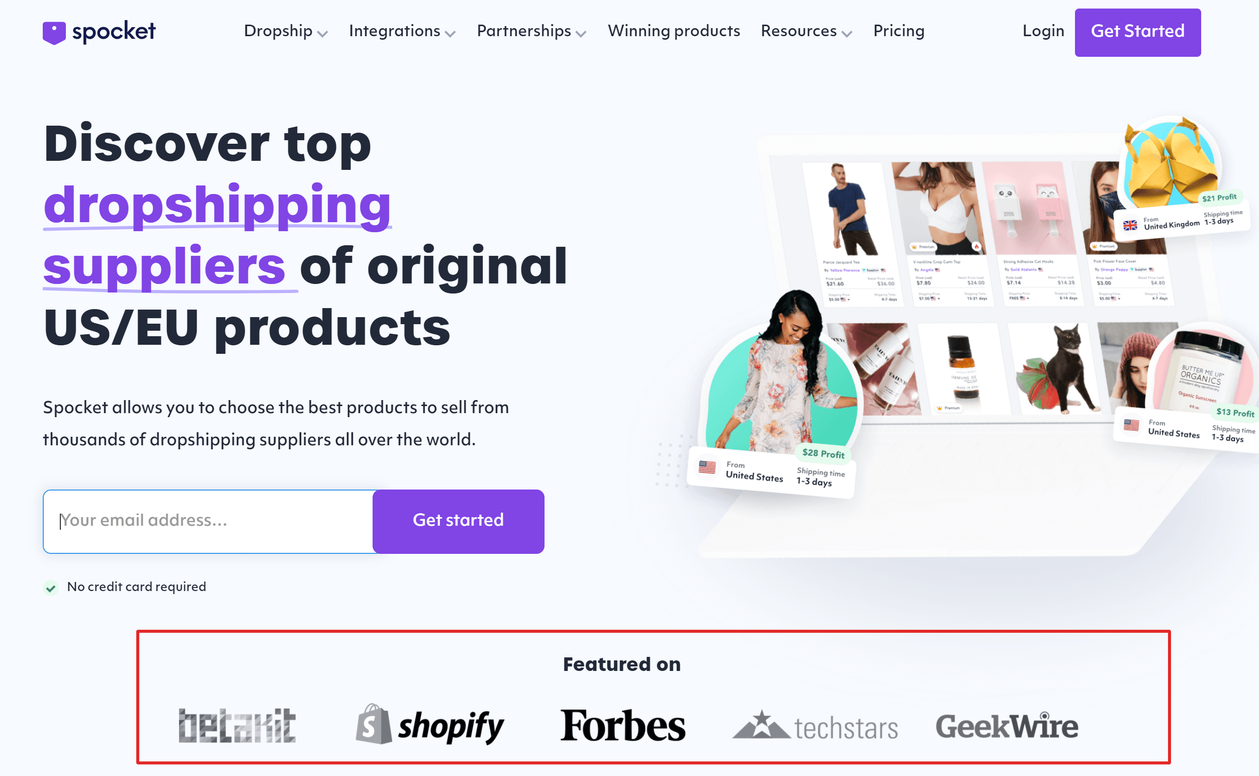Best Dropshipping Suppliers for US + EU Products