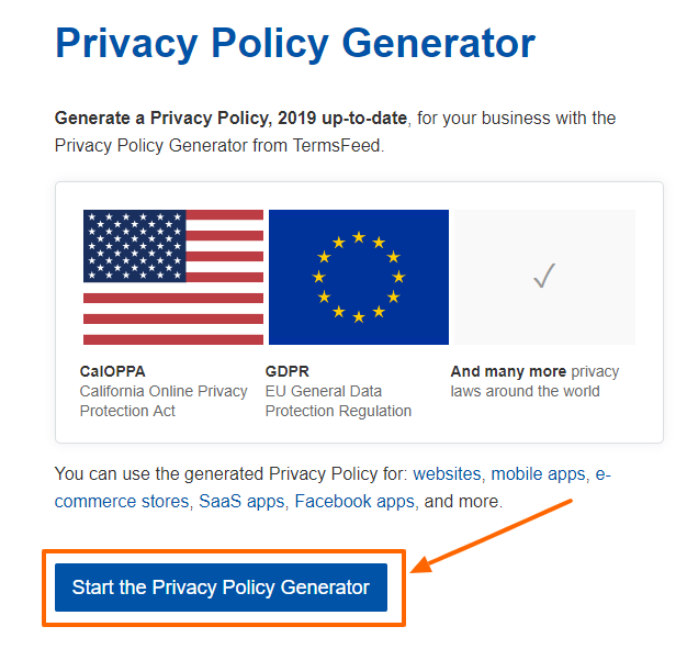 TermsFeed Review- Privacy Policy Generator