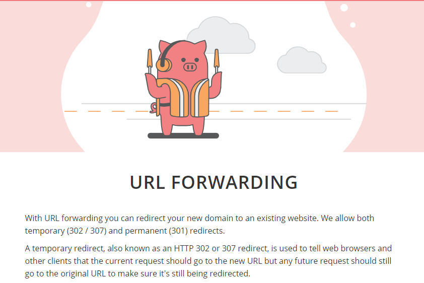 Porkbun review- URL forwarding