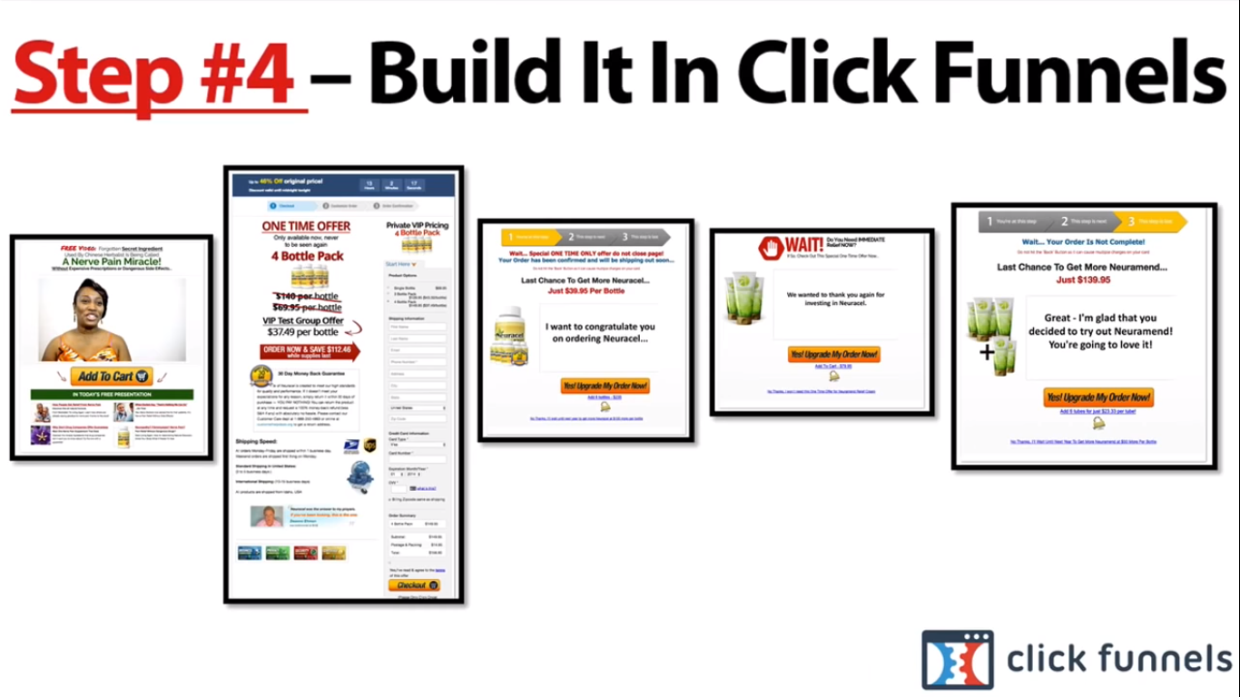 Funnel Hacks Review - build in click