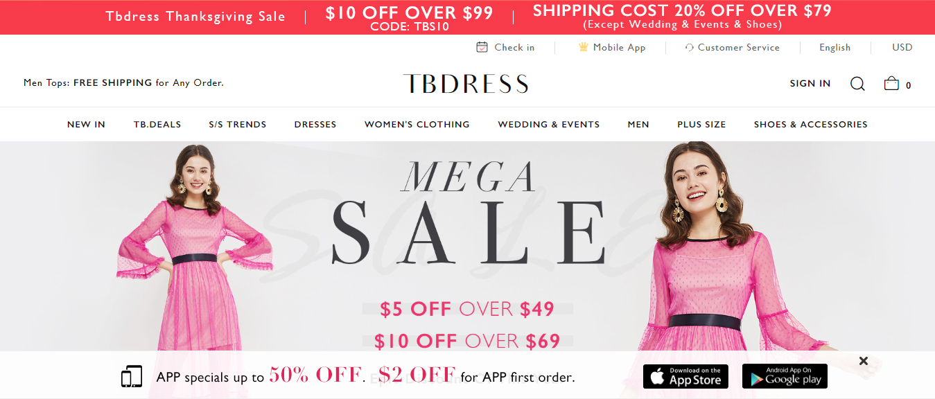 Top Chinese Wholesale Websites- TBDress