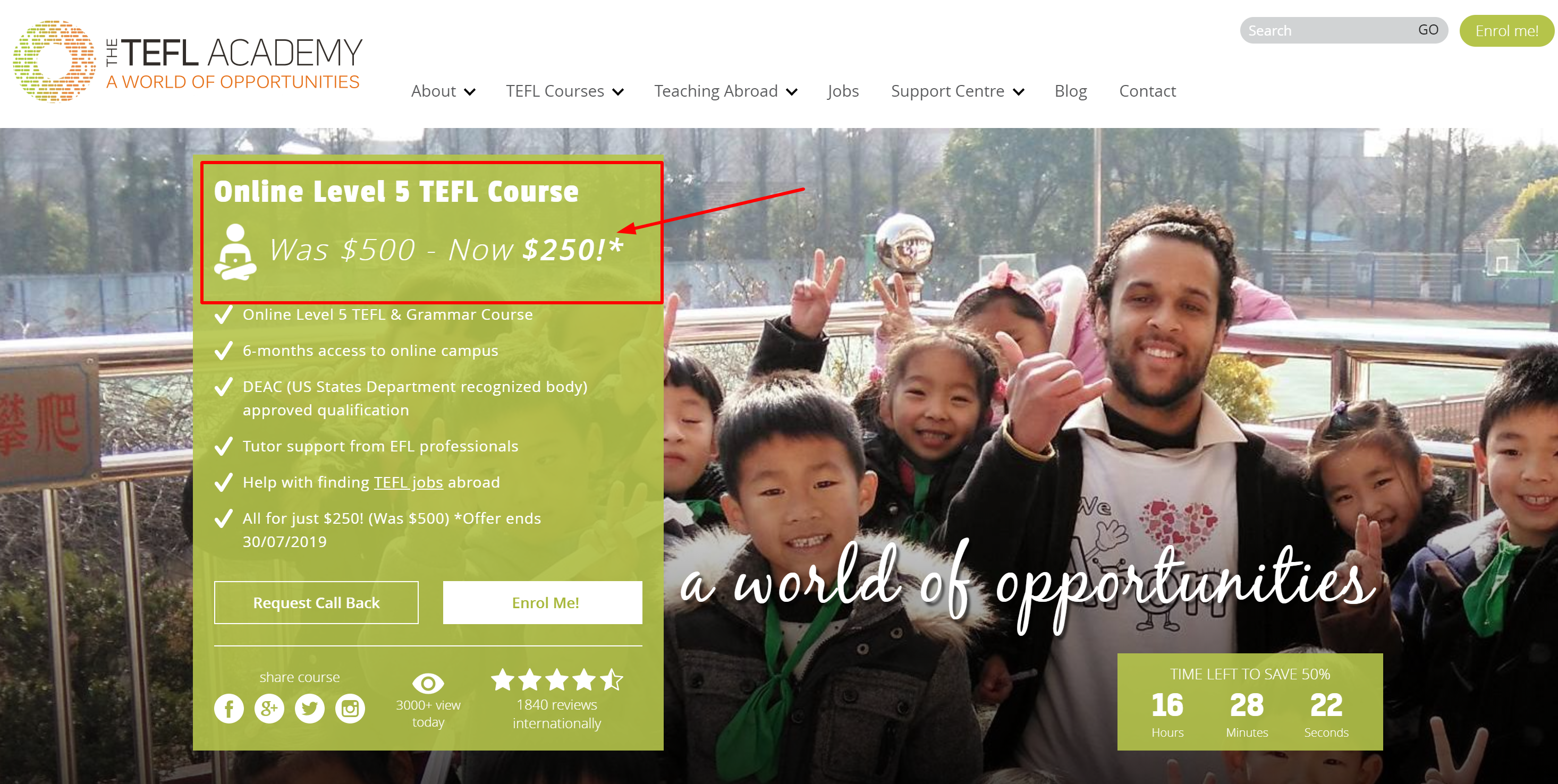 the tefl academy reviews the tefl academy discount coupon codes