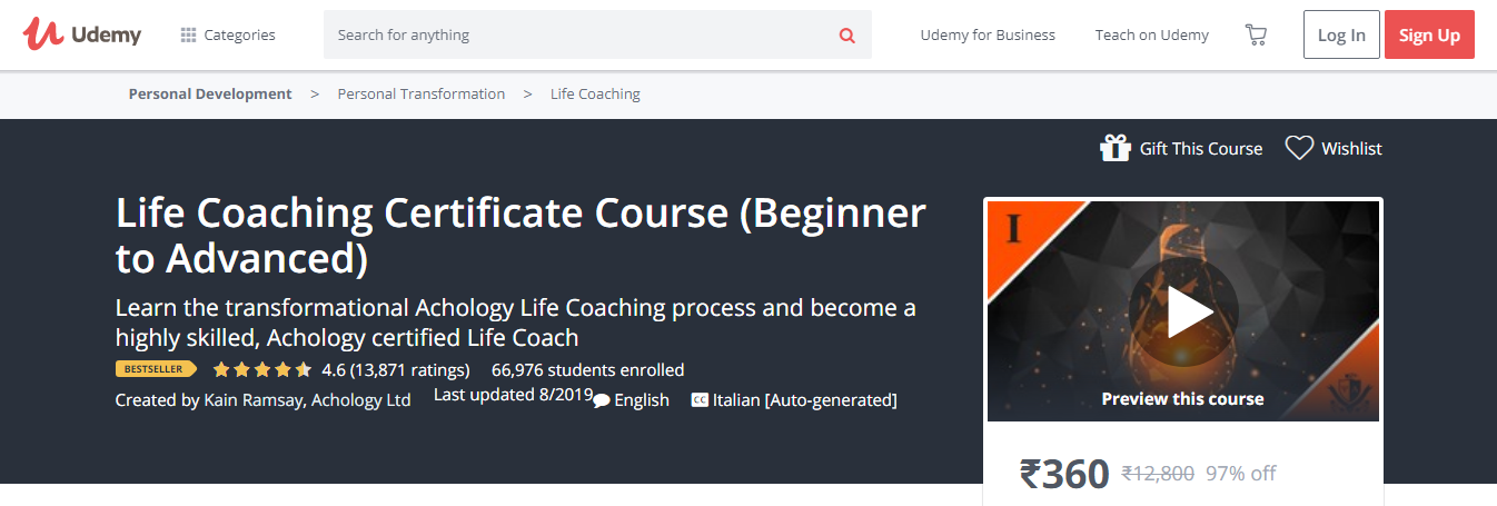 7 Best Life Coaching Courses & Certification- Life Coaching Certificate