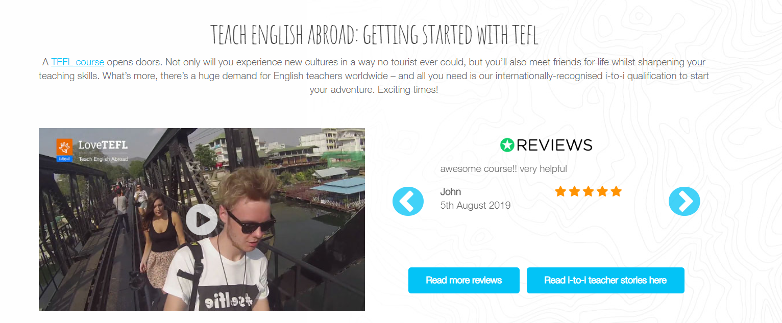 TELF Review - Teaching Abroad