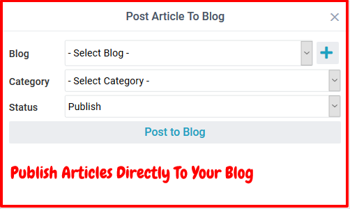 The Best Spinner Review- Publish Articles Directly