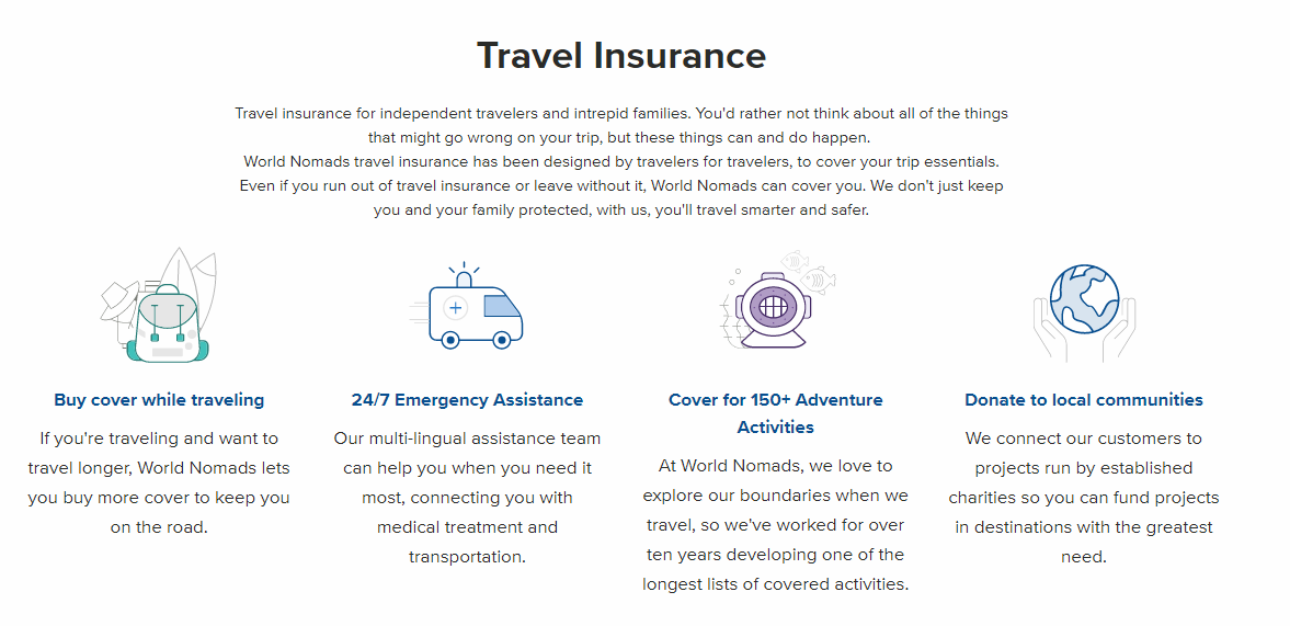  Digital Nomad Review- travel Insurance