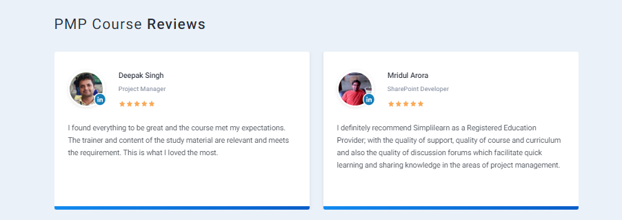 Simplilearn Review - Project Management Training