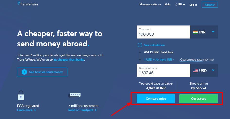 Transferwise Vs Moneygram Vs Xemoney Vs Paypal- TransferWise