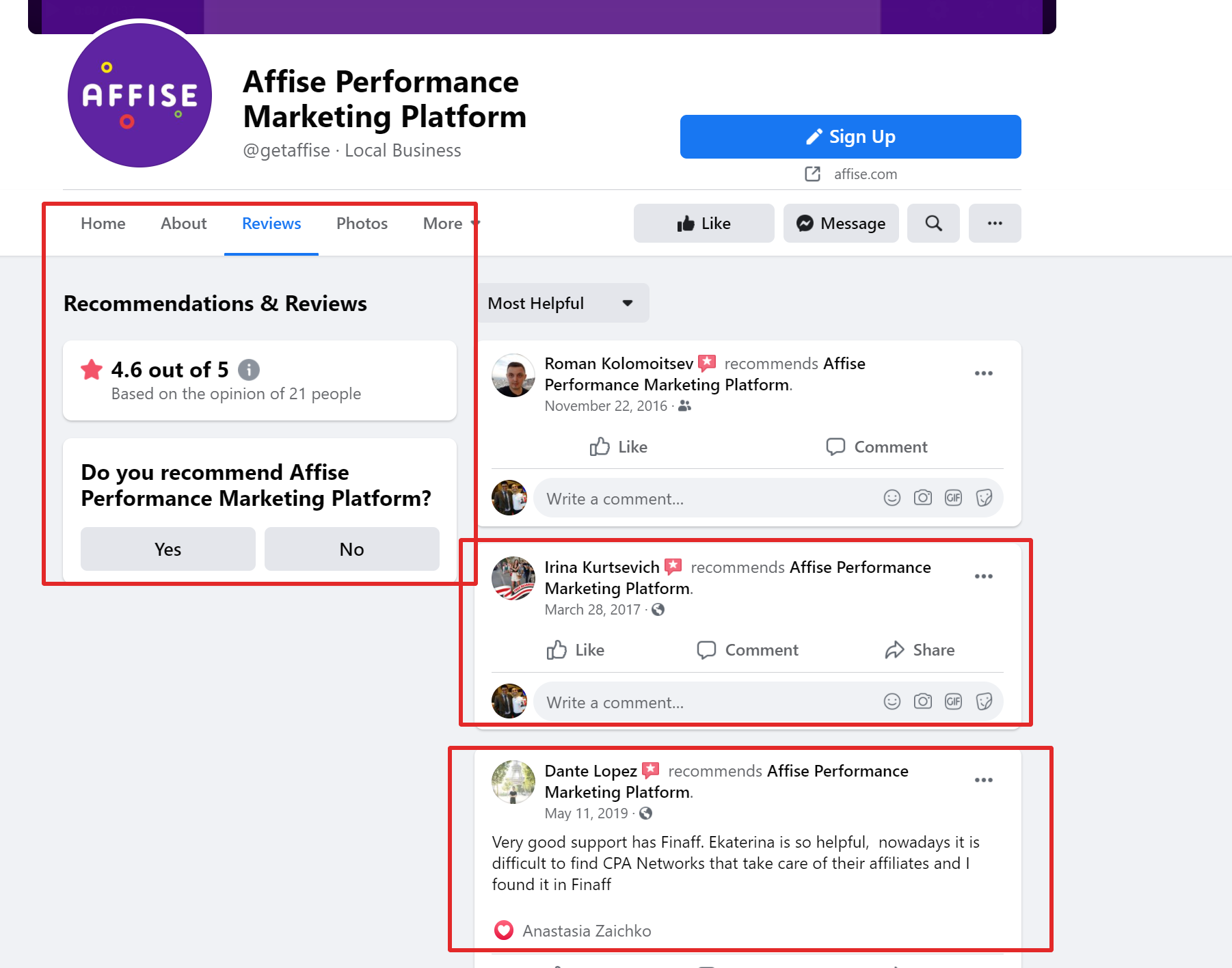Affise performance marketing tool Reviews