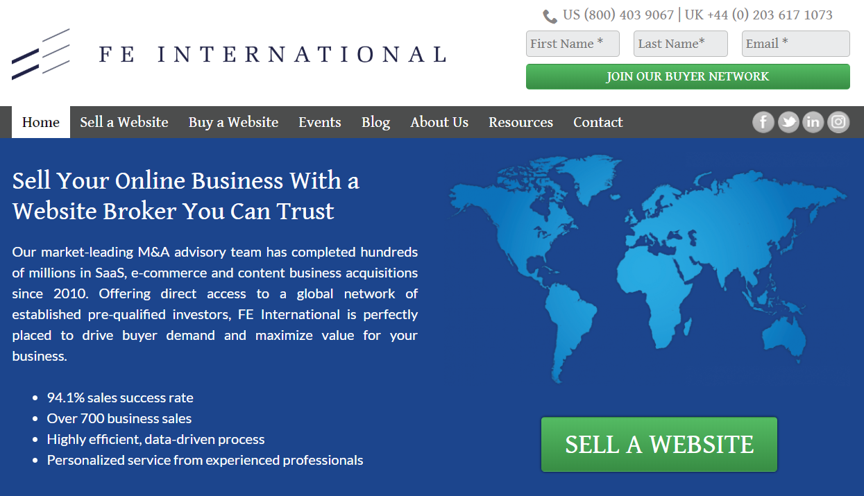 Best Affiliate Website Services To Buy In- FE International