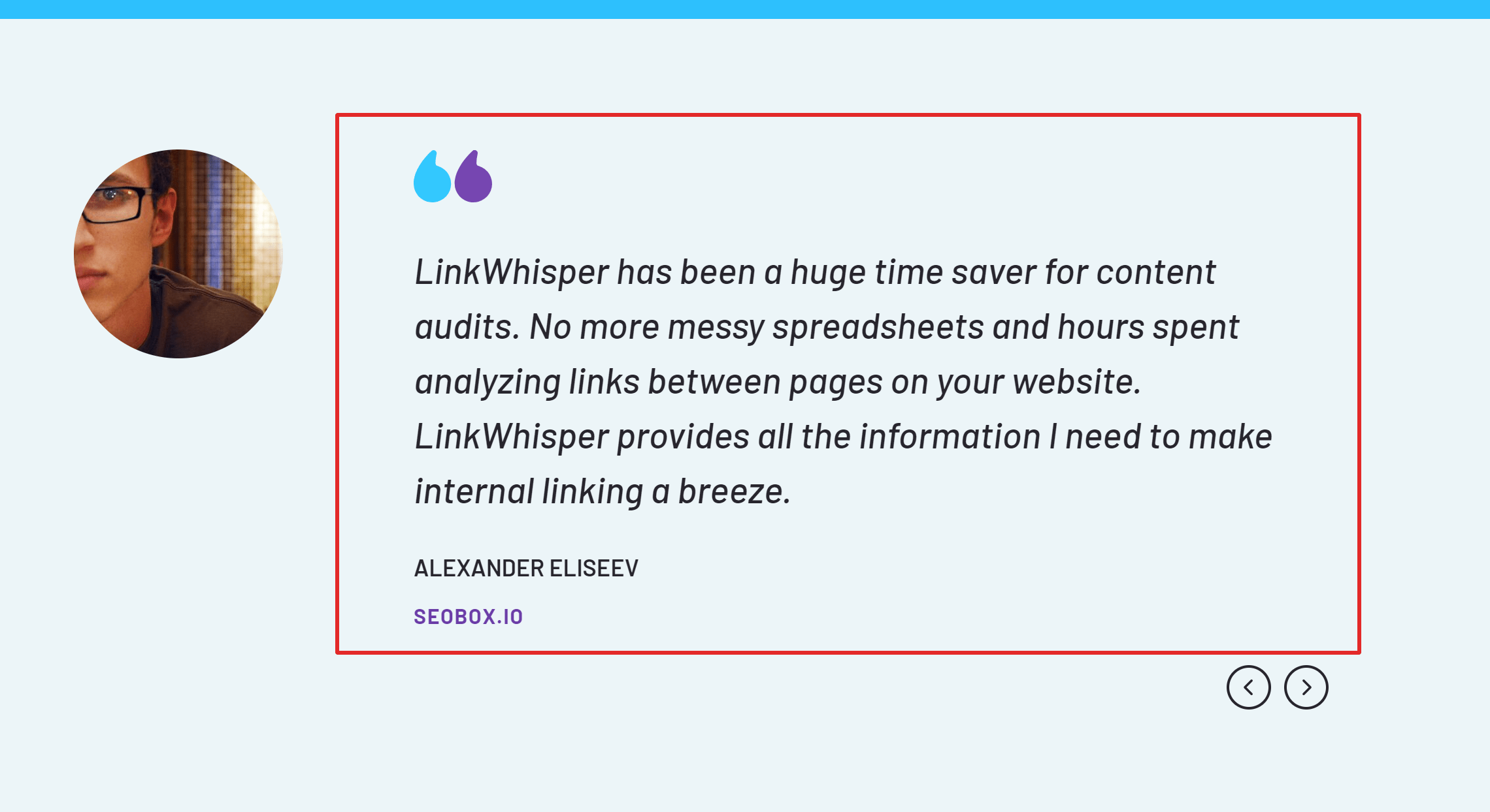 Link Whisper testimonials and reviews