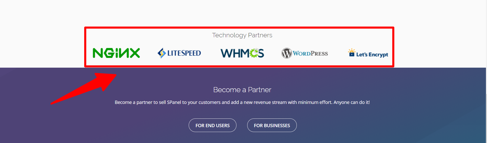 SPanel Review Technology Partners