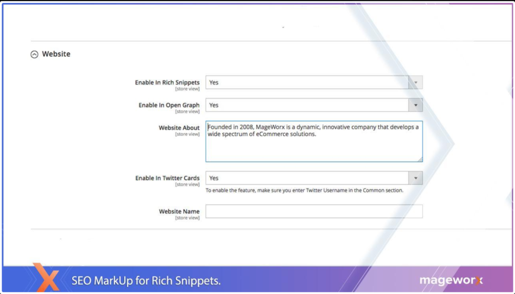 Seo suite rich snippet