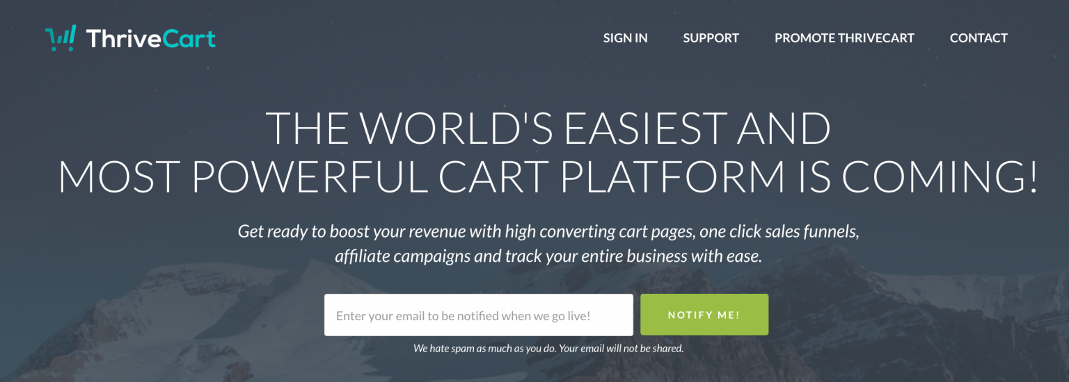 Thrivecart and Shopify for eCommerce