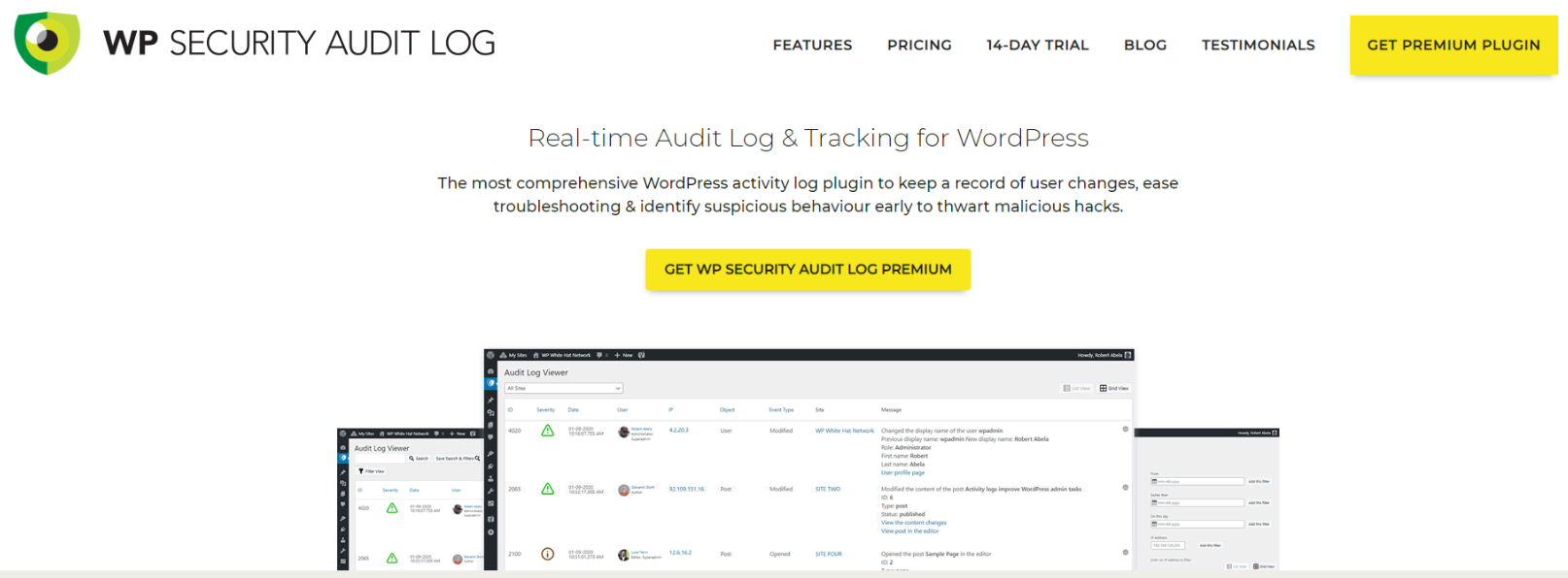 WP Security Audit Log Review - WP Security Audit Log