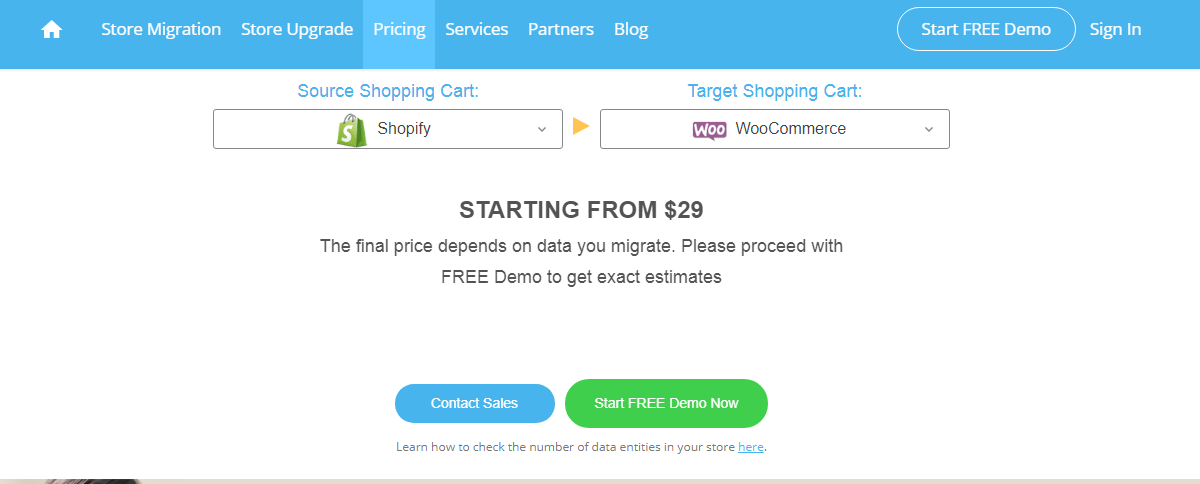 Cart2Cart Pricing