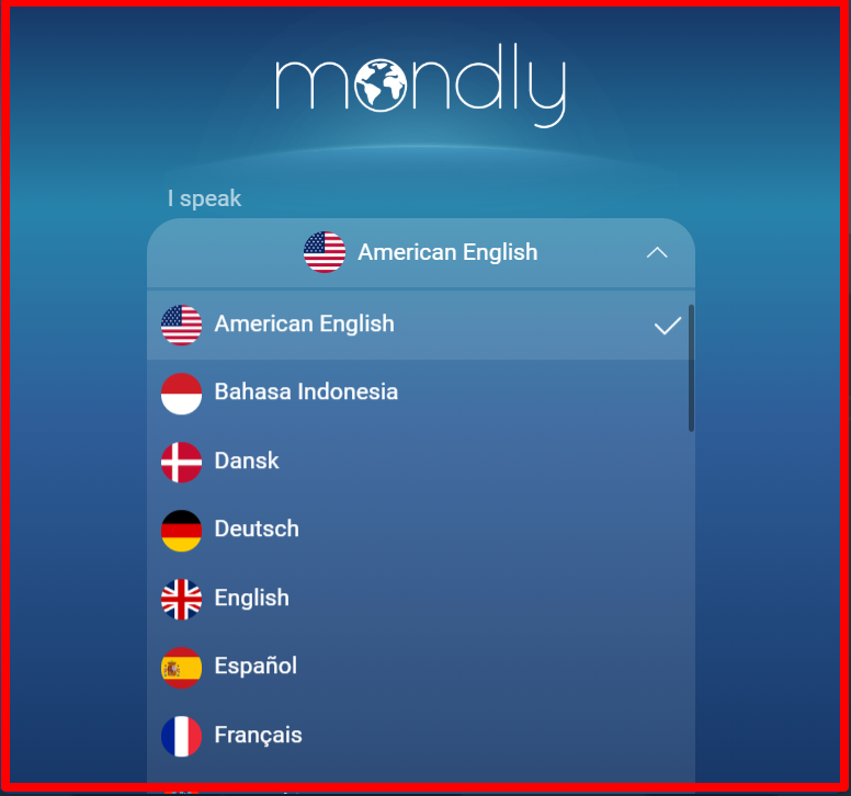 Mondly - Language