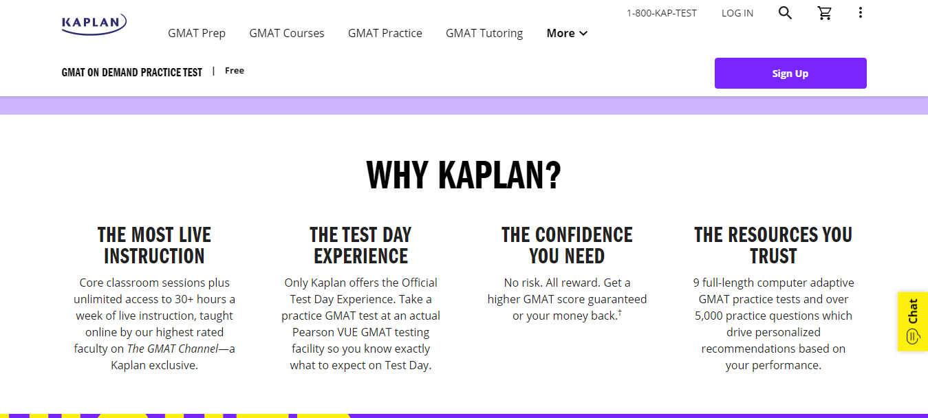 Why choose Kaplan GMAT