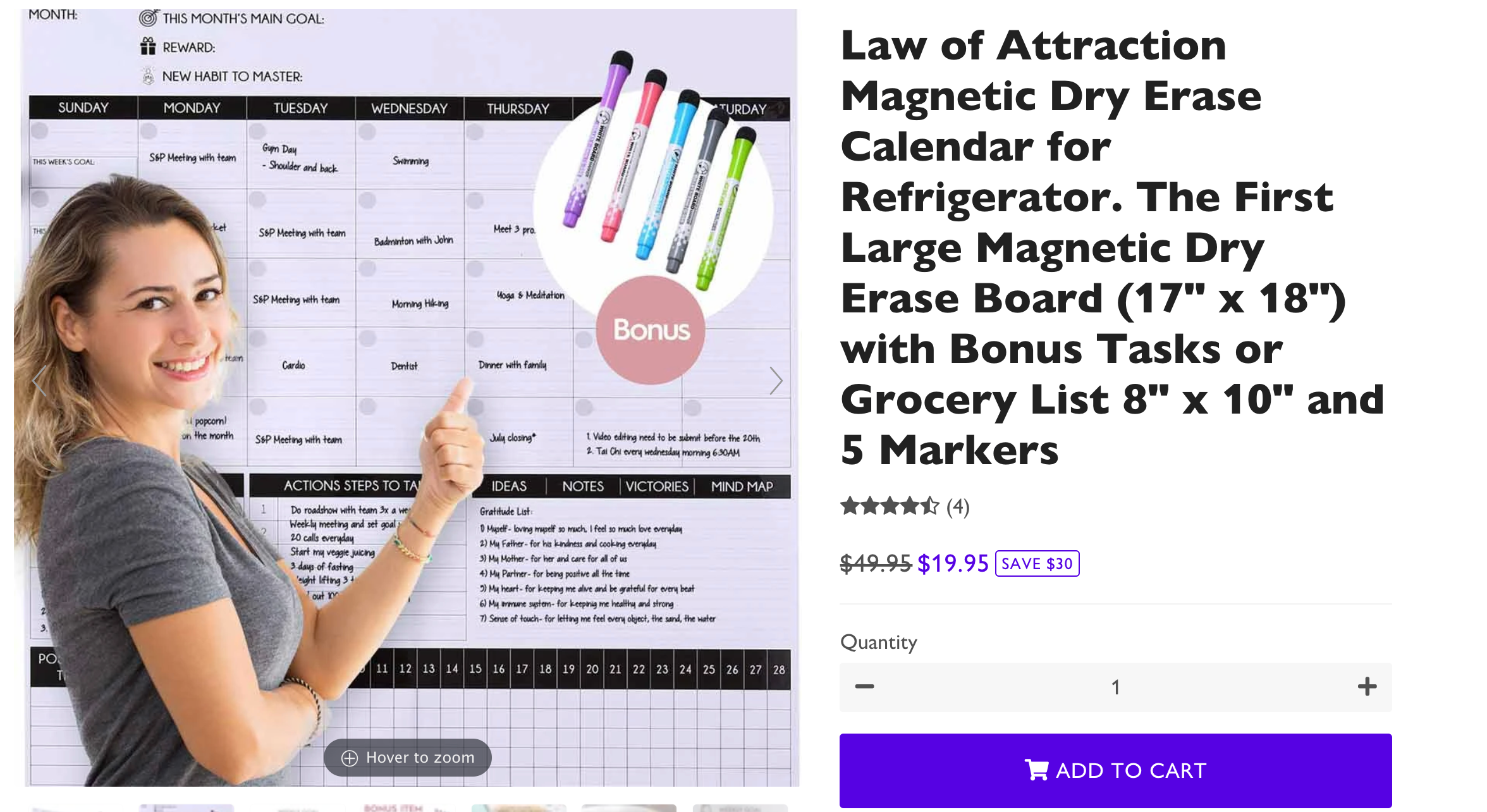 Law of Attraction Planner