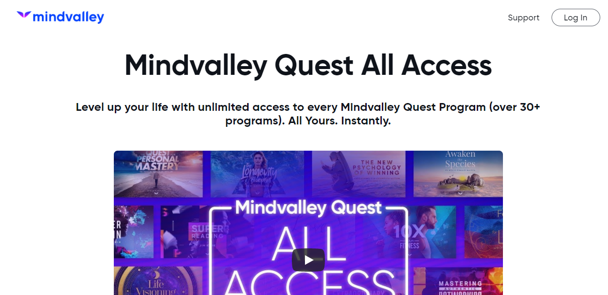 MIndvallay Quest All Access