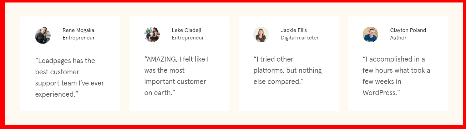 Try-Leadpages - Testimonials