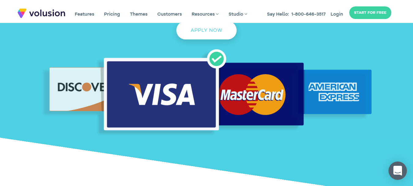 Volusion Payment Methods