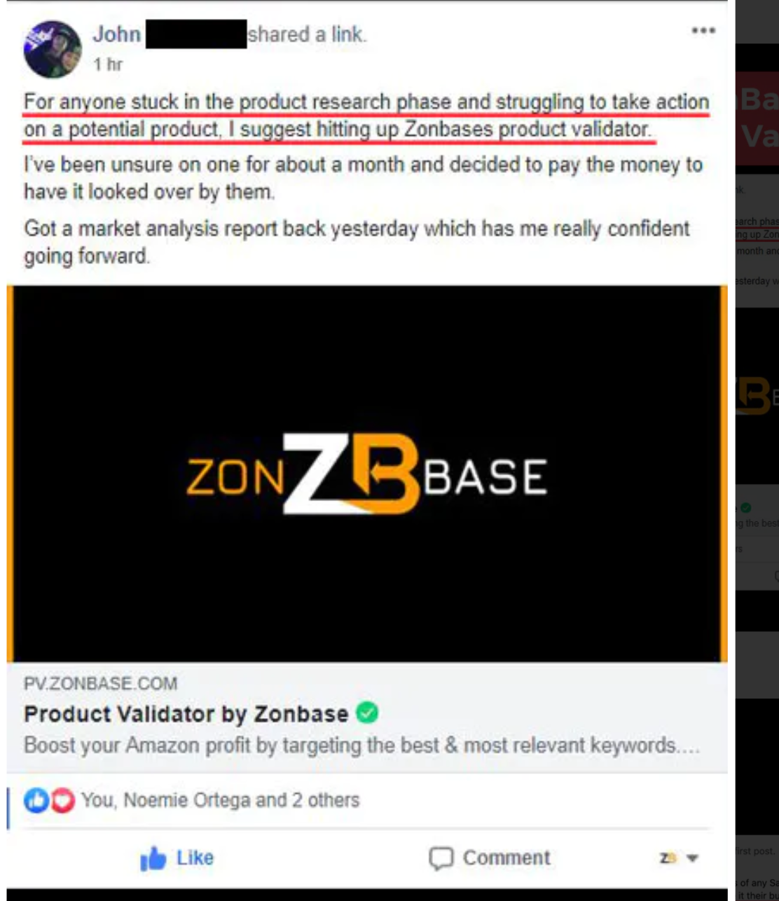 Zonbase products