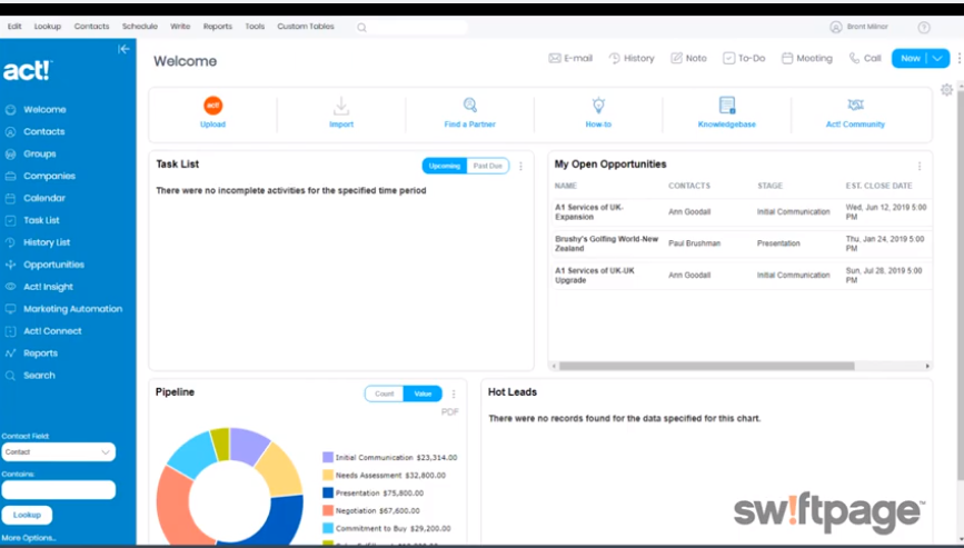 Act-Growth-Suite - Features