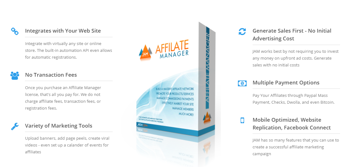 Jrox vs AffiliateWP affiliate manager - Features