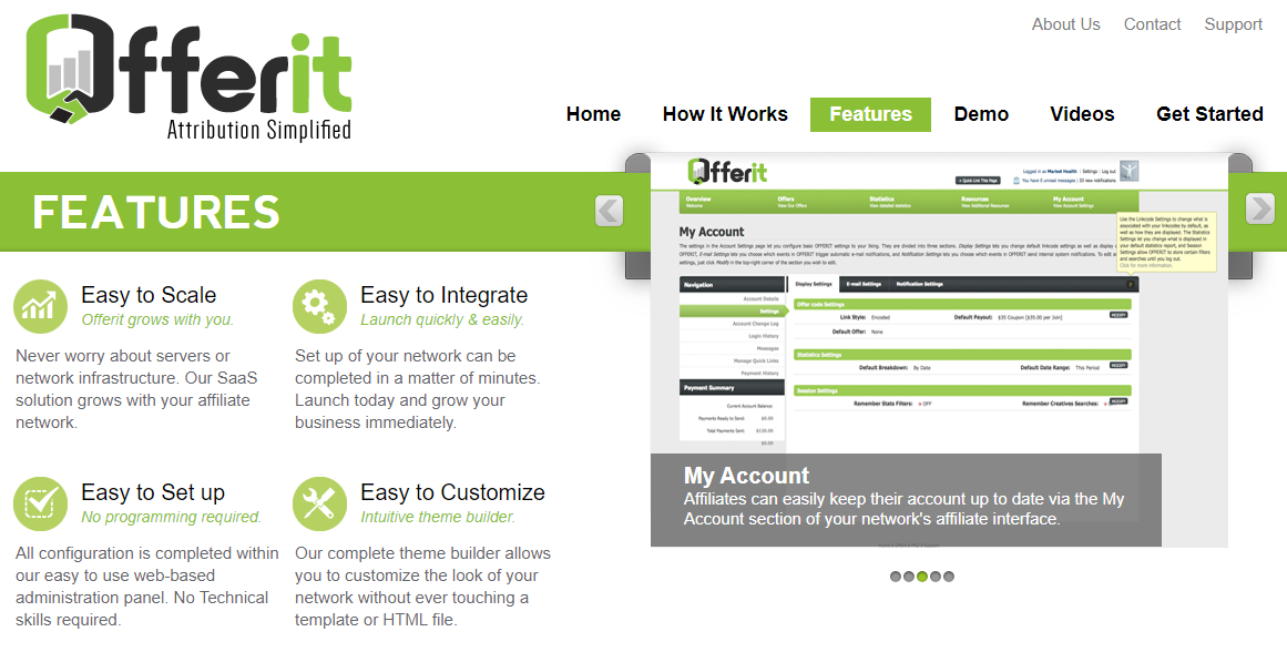 Offerit vs AffiliateWP- Marketing Software Features