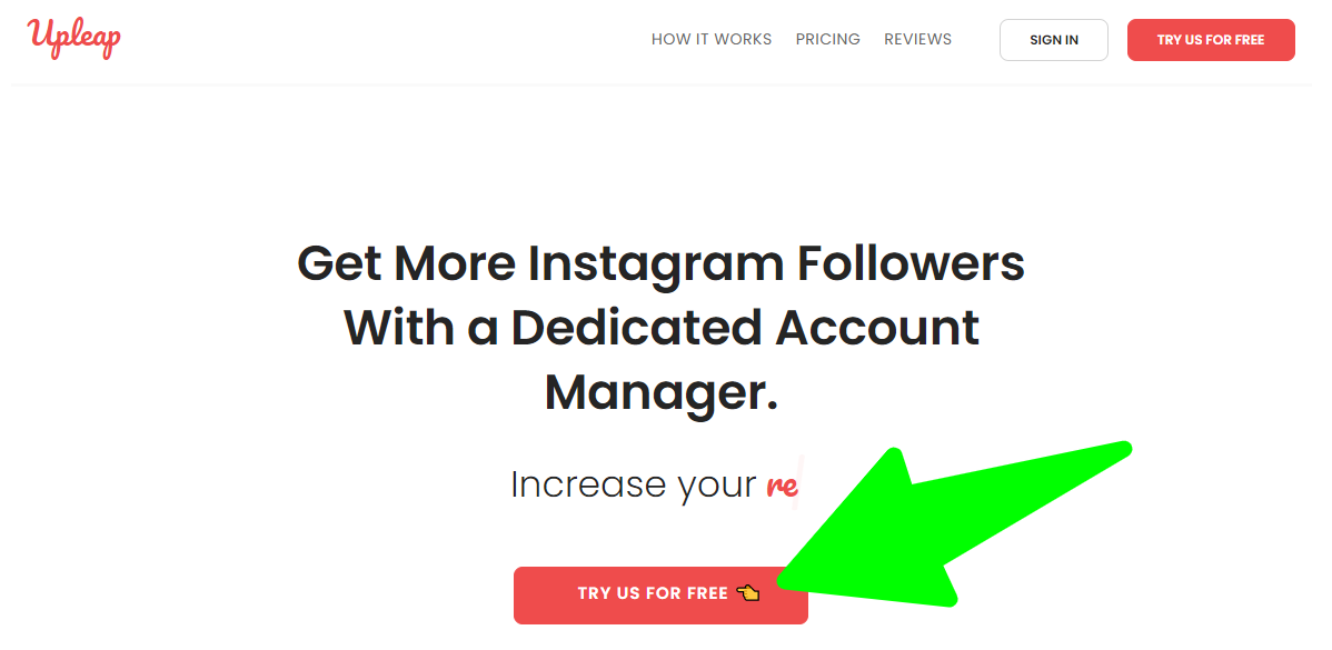 Upleap: Best Instagram Growth Service
