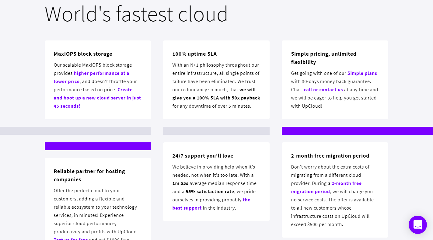 UpCloud Review - What UpCloud cater to