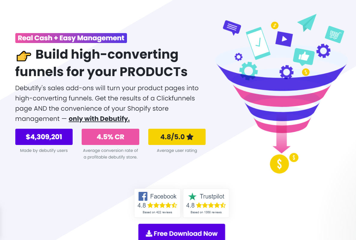 Debutify-High Converting Funnels