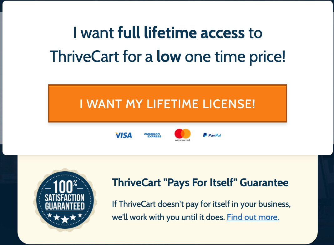 ThriveCart Lifetime Discount