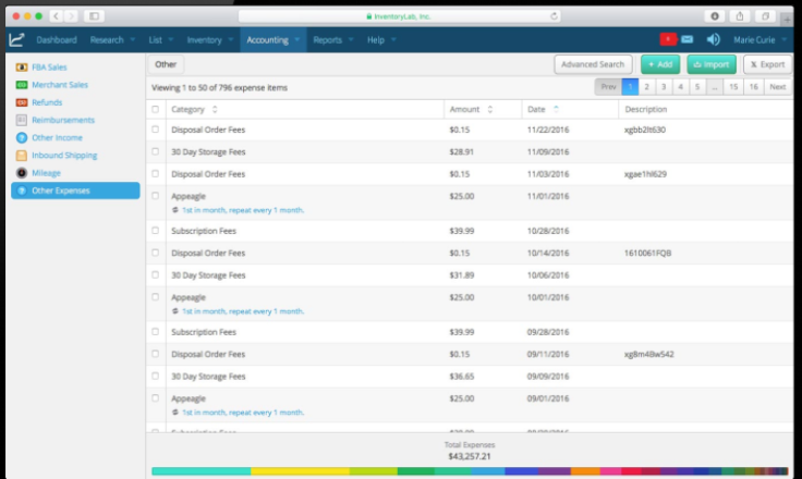 InventoryLab- Accounting