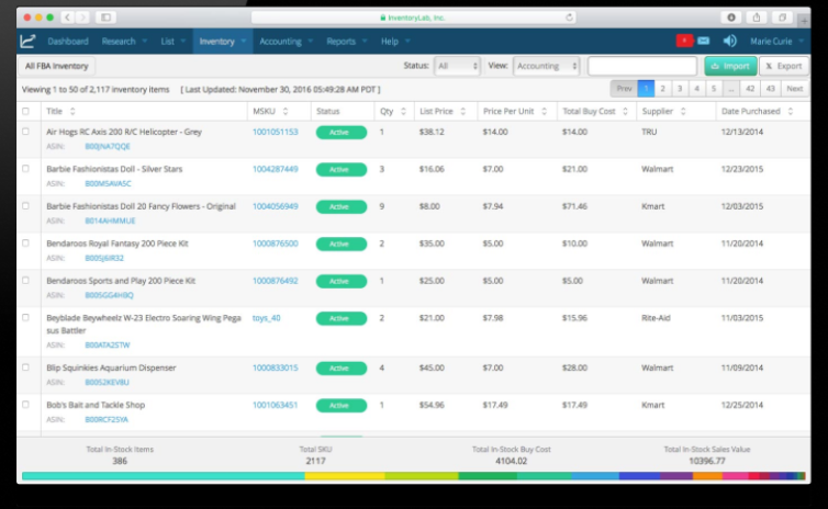 InventoryLab- Inventory