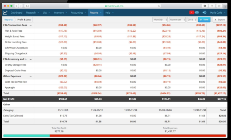 InventoryLab- Report